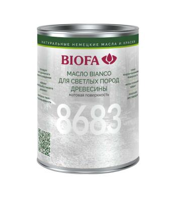 8683 BIOFA Bianco Масло для светлых пород древесины